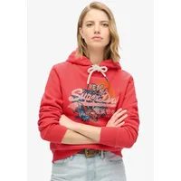 Superdry Kapuzensweatshirt »TOKYO VL GRAPHIC HOODIE«, Gr. M, Soda pop red) , 65536607-M