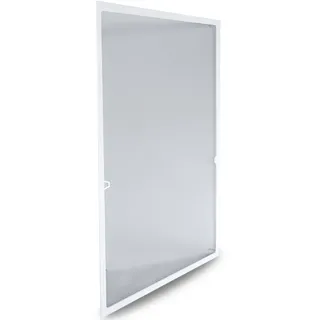 Grafner Insektenschutz Fliegengitter 130x150 cm, Fenstergitter weiss IS11078