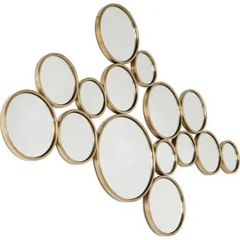 Kare Spiegel Bubbles Brass 38x93cm