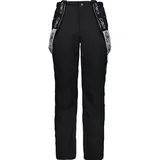 CMP Herren Stretch Flat Skihose (Größe L, schwarz)
