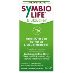 Symbiolife Blutzucker Bakterienstämme u.Chrom Kps. 60 St