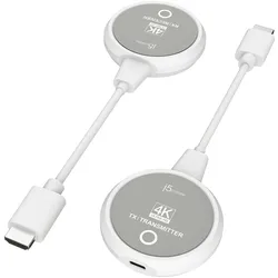 j5create JVAW75-N Audio-/Video-Leistungsverstärker AV-Sender & -Empfänger Grau, Weiß