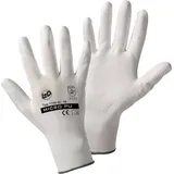 leipold doehle Micro-pu knitted Nylon Arbeitshandschuh Größe (handschuhe): 8, M En 388 Cat