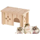 Ferplast Accessori roditori Ferplast casetta legno criceti nido confort