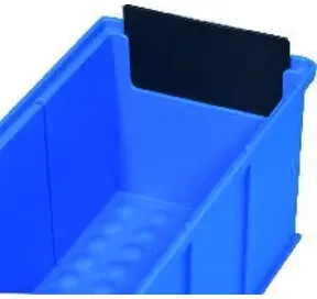 allit ProfiPlus ShelfBox Stop Auszugsicherung schwarz 10 St. PP