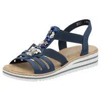 Rieker Riemchensandale Damen Blau 39