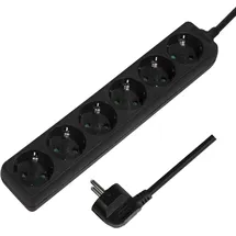 Logilink Steckdosenleiste 1,50 m Schwarz 1 St.