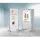 Kerkmann Trennwand Metropol 45696614, silber 77,0 x 165,0 cm, 1 St.
