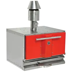 Professioneller Holzkohle-Ofen, 560x524mm Grill