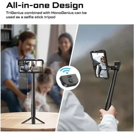 Freewell Genius Rig Cage for Samsung S25 Ultra (Metall), Stativ- Schwarz