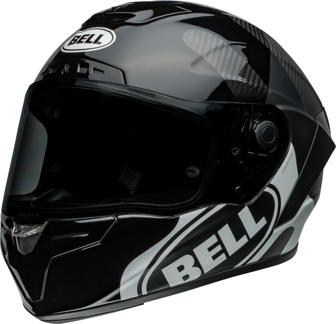 Bell Race Star Flex DLX Hello Cousteau Algae Helm, zwart, XL Voorman