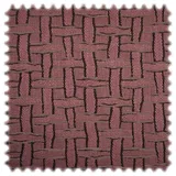 Heiro Stoff AKTION Jacquard Möbelstoff Sao Paolo Bordeauxviolett, Meterware - Breite:140 cm