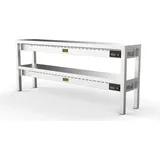CombiSteel Aufsatzbord Keramisch Beheizt 2 Stufig 1600 8 Heaters Of 250W