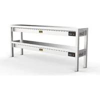 CombiSteel Aufsatzbord Keramisch Beheizt 2 Stufig 1600 8 Heaters Of 250W