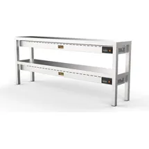 CombiSteel Aufsatzbord Keramisch Beheizt 2 Stufig 1600 8 Heaters Of 250W