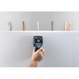 Bosch Professional Ortungsgerät D-tect 120 inkl. 4x Batterie AA + Adapter (0601081303)