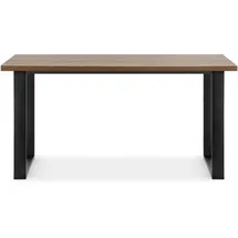 Konsimo Esstisch 80 x 77 x 77 cm braun