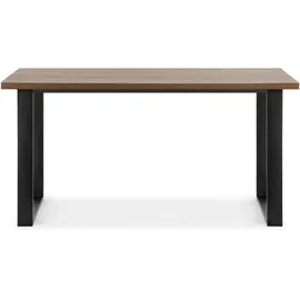 Konsimo Esstisch 80 x 77 x 77 cm braun