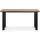 Konsimo Esstisch 80 x 77 x 77 cm braun