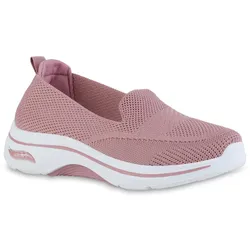 Damen Slip Ons in Altrosa