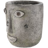 GILDE Casablanca Dekofigur Outdoor Pflanzgefäß Folto - Blumentopf Figur Deko Skulptur Topf - Höhe 29 cm