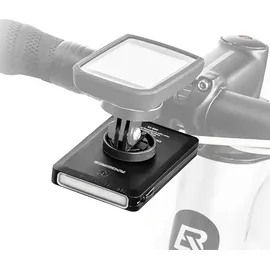ROCKBROS JP008 Fahrradfrontleuchte mit Powerbank für unter den Tacho – Schwarz