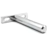 Design61 2x Tablarträger Unsichtbar Bodenträger Regalträger Wandregalträger