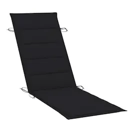 vidaXL Sonnenliegen 2 Stk. mit Auflagen Massivholz Akazie