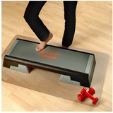 etm Bodenmatte Unterlegmatte für Fitnessgeräte, 7 Größen, Bodenschutzmatte, halbtransparent weiß 90 cm x 90 cm