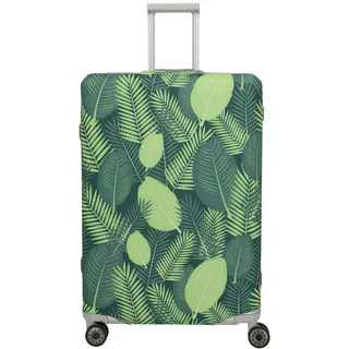 Travelite Kofferhülle L Blau "Federn"