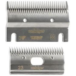 Heiniger Schermesser-Set, 31F/23 fein, 1-2mm, Pferd & Rind