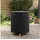 vidaXL Tischdecken Uni Schwarz 62 x 62 x 70 cm Stoff