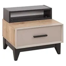 aea Kindermöbel Jugenbett Kinderzimmer Bett Kinderbett Braun Holz Set 4tlg - Braun