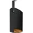 vidaXL Gartendusche schwarz 100x100x241,5 cm