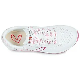 SKECHERS UNO Twin Hearts Sneaker, weiß, 39