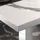 GGM Möbel Bistro Loungetisch 60 x 60 x 41 cm Weiß Marmor/Edelstahl