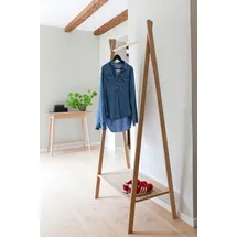 MID.YOU Garderobenständer Noble 74 x 180 x 50 cm Braun