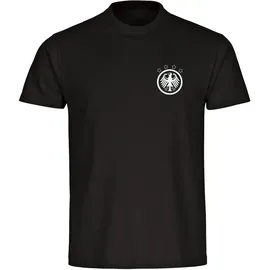 multifanshop Adler Retro schwarz XL