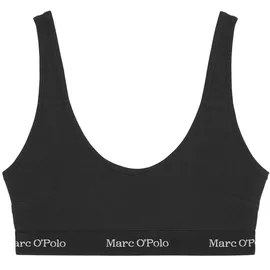 Marc O'Polo Essentials Woven Bustier Schwarz S