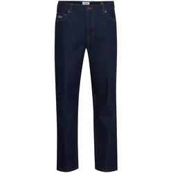 Bequeme Jeans SOLID "Bequeme Jeans SDHoff", Herren, Gr. 31, Länge 34, blau (dunkelblau denim), Obermaterial: 100% Baumwolle CO., Hosen
