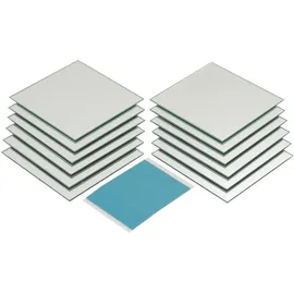 Spiegelfliesen 15 x 15 cm Transparent