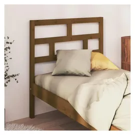 vidaXL Kopfteil Honigbraun 96x4x100 cm Massivholz Kiefer