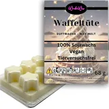 WonderWax Duftwachs Wax Melts für Duftlampe, 6 Sterne Duftmelt Wachsmelt Sojawachs Duftwachswürfel für Raumdüfte, Wachs mit Duftöl Indoor Melts Duftwachs für Aromalampe Waffeltüte