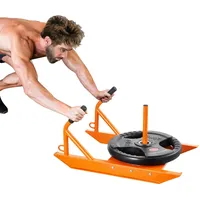 Vevor Zugschlitten Gewichtsschlitten mit Griff Schlitten für Krafttraining, Schnellkrafttraining