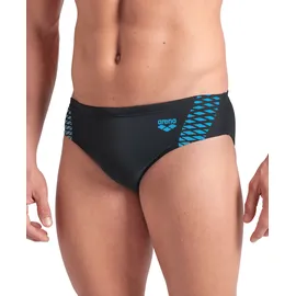 Arena Badehose Openings Black/Türkis 4