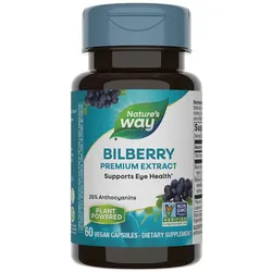 Nature's Way Bilberry (60 Kapseln)