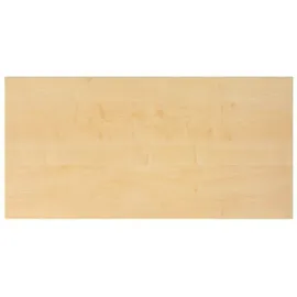 hjh OFFICE PRO Fachboden Spanplatte 80 cm Ahorn