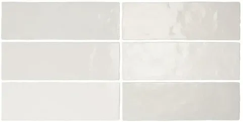 Equipe Artisan Wandfliese white 6,5x20 cm glanz ARTISAN24464