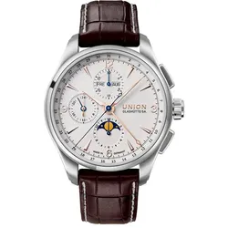 Union Glashütte Chronograph Belisar Mondphase D0144251601701 - silber