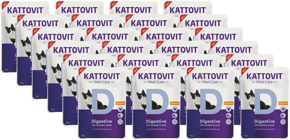 Kattovit Vital Care Digestive 24x85g (Rabatt für Stammkunden 3%)